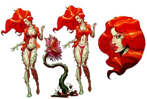 Image Poison Ivy Sketch Arkham Wiki Fandom Powered By Wikia