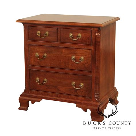 cherry wood dresser and nightstand - Katharine Barger