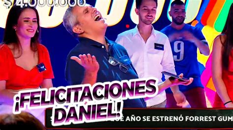 ¡bravo Daniel Logró Ganar 2 Millones De Pesos En Los 8 Escalones De