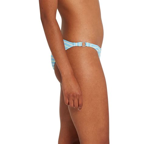 Volcom Next In Line Hipster Bikini Bottom Blue Dressinn