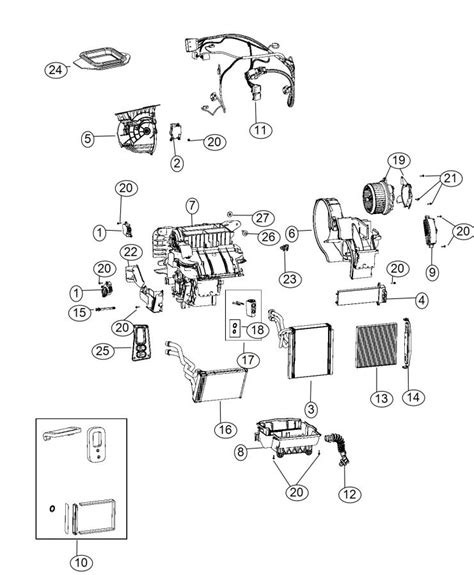 Jeep Cherokee Wiring Used For A C And Heater Instrument Panel Parts