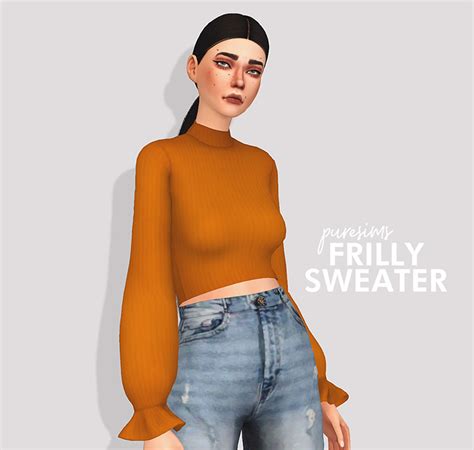 Sims 4 Best Sweaters Sweatshirts And Hoodies Cc To Download Fandomspot