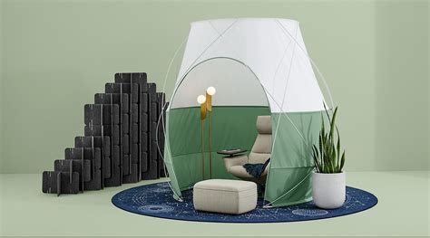 Steelcase Sets Up Cozy Comfort In The Office With Two Work Tents