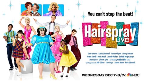 Nbcs Hairspray Live —see The Exclusive Poster Of The Cast Glamour