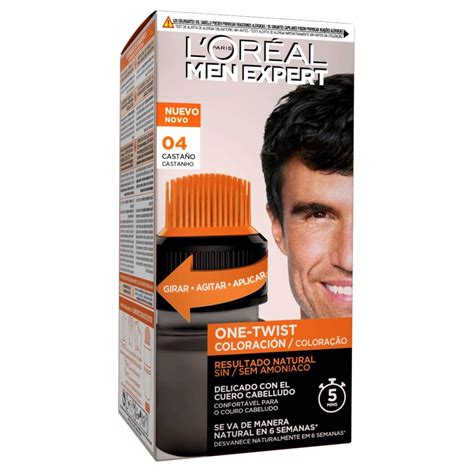 Coloração Homem Temporária Para Cabelo Men Expert One Twist 04 Castanho Emb 1 Un L Oréal