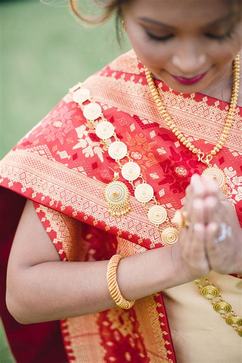 Traditional Laotian Wedding Attire