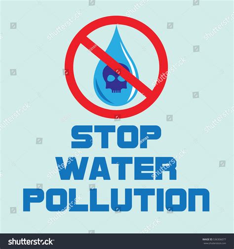 Water Pollution Poster Stock Vector (Royalty Free) 536306077 | Shutterstock