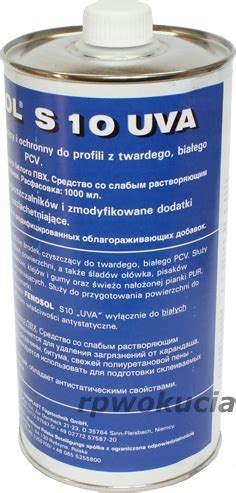 FENOSOL S 10 PŁYN DO MYCIA BIAŁEGO PCV Cosmofen 7469152637