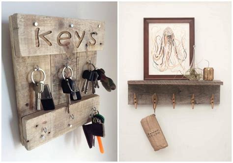 Un Diy Para Colgar Las Llaves Colgador De Llaves Decoraci N De Pared