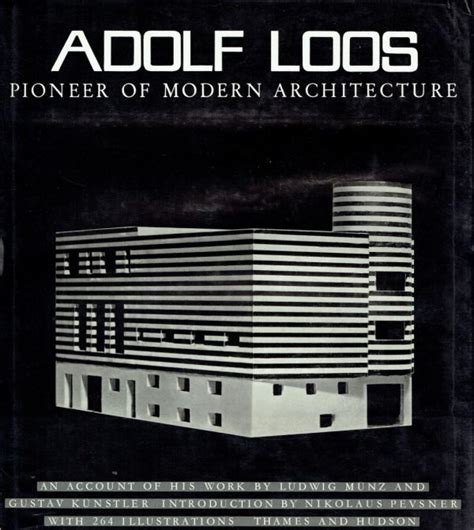 Adolf Loos: Pioneer of Modern Architecture — Pallant Bookshop