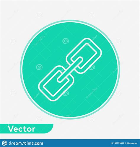 S Mbolo De La Muestra Del Icono Del Vector Del V Nculo Ilustraci N Del