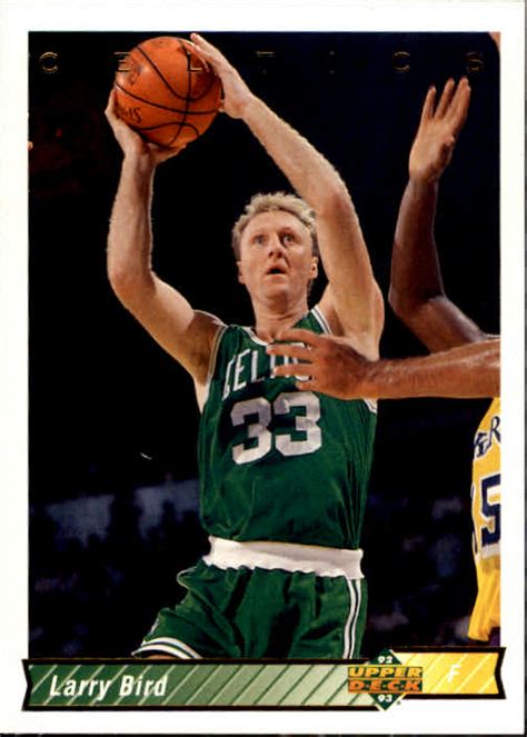 Upper Deck A Larry Bird Sp Nm Mt