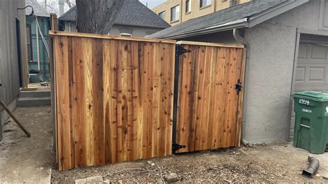 Privacy Fence With Gate | eTimbers