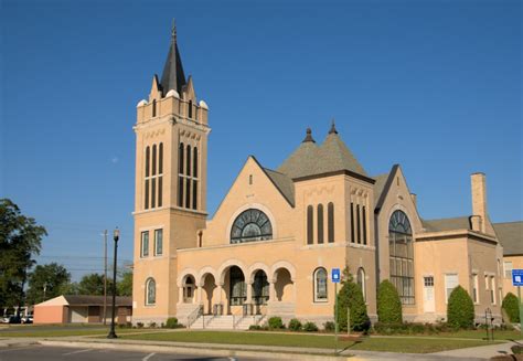 First Baptist Church 1906 Tifton Vanishing Georgia Photographs By