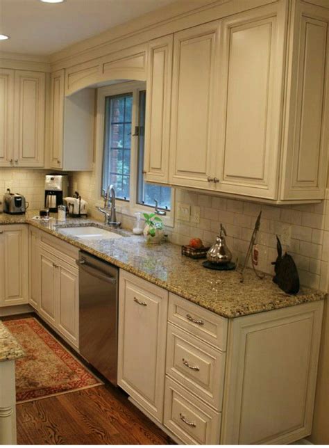 Kitchen Color Schemes With Beige Cabinets Anipinan Kitchen