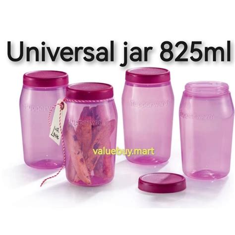 Tupperware Universal Jar 550ml 825ml 1pc Shopee Malaysia