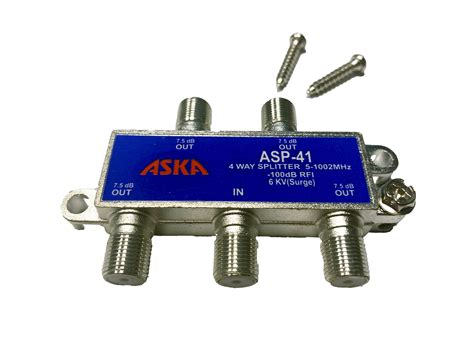 Aska 4 Way Splitter 2150mhz Super Joey Worldtec