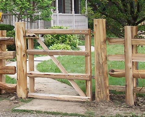 Cedar Split Rail Custom Gates Ontario Cedarsplitrails