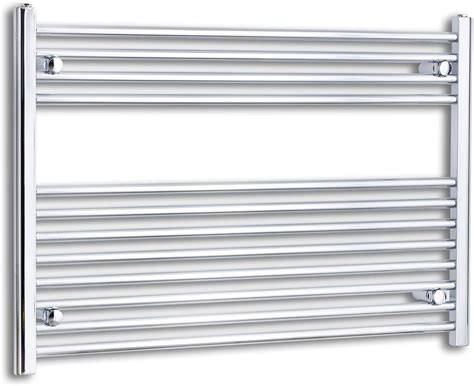 Companyblue 700mm Wide X 800mm High Heated Towel Rail Straight Flat