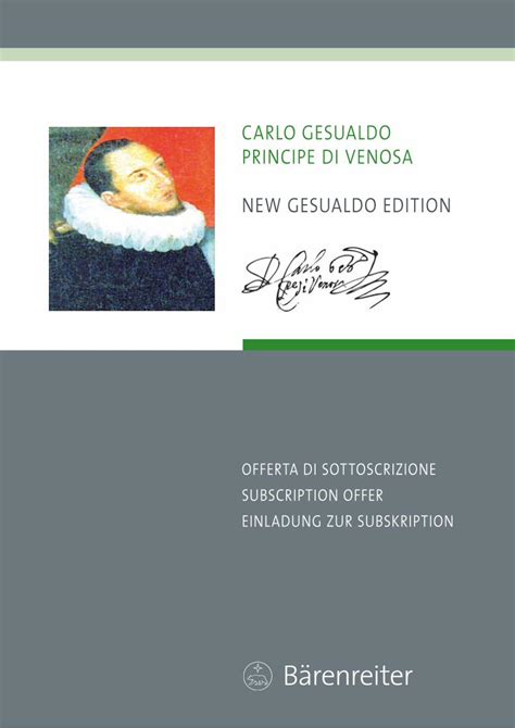 Pdf Carlo Gesualdo Principe Di Venosa New Pentagramm Kenntlich