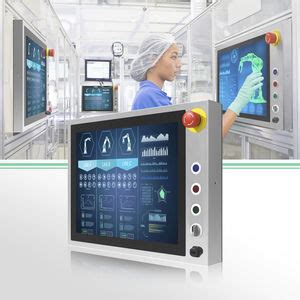 HMI Panel PC R12IB3S PCM2 POE Winmate Inc LED Backlight PCAP