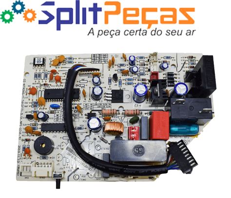 Placa Principal Da Evaporadora Midea 12 000 Btus 830202003