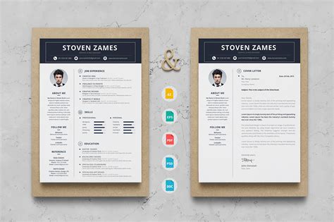 Free Resume On Behance