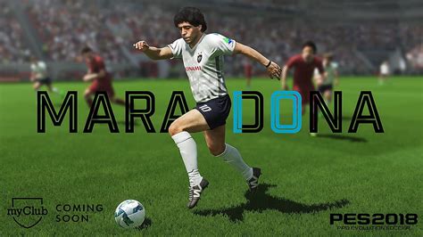 Diego Maradona Anounced As Pes Ambassador Pes 19 Ps4 Hd Wallpaper