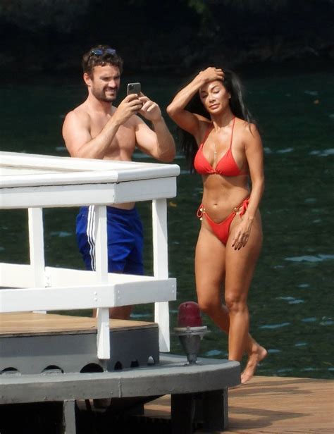 Nicole Scherzinger In Red Bikini On Vacation In Italy 34 Gotceleb