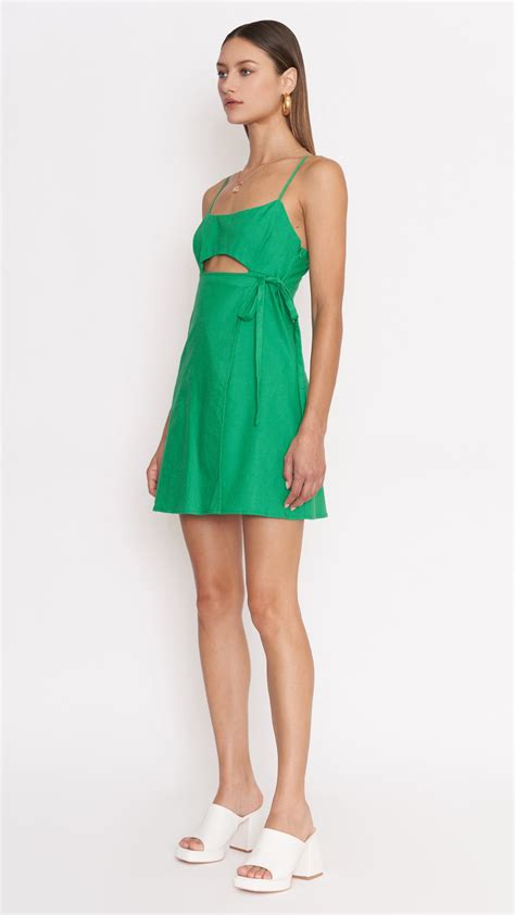 Kelly Green Mini Dress – Green and Serene