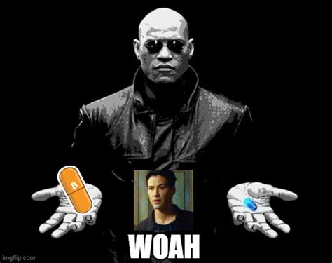 Orange Pill Neo Imgflip