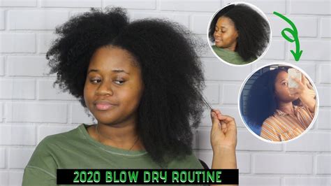 Comment Etirer Ses Cheveux Crepus Au SÈche Cheveux 2020 Blow Out