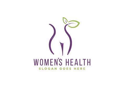 premium vector womens health logo template
