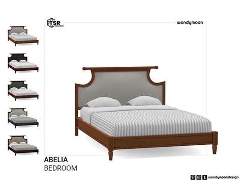 The Sims Resource Abelia Double Bed