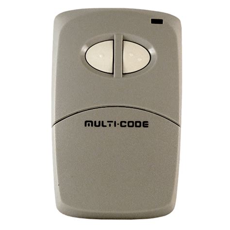 Multi Code 2 Button Visor Remote Garage Door And Gate Remotes