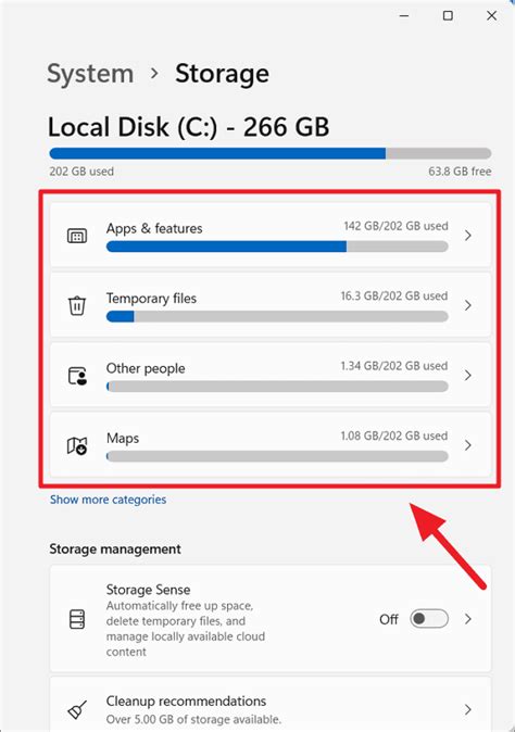 How To Check Manage And Free Up Disk Space On Windows