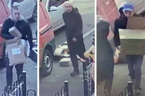 Royal Mail Van Stolen And Raided As Police Issue Cctv Images In Hunt