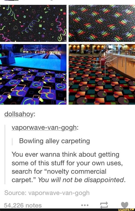 Dollsahoy Vaporwave Van Gogh I Bowling Alley Carpeting You Ever Wanna