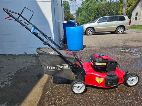 Craftsman 22 Lawnmower Lawnmower Self Propel Bag Mulch Side 190cc 150