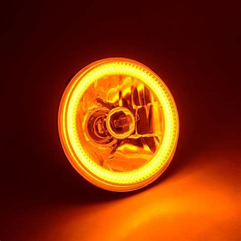 H H Amber Cob Smd Led Halo Angel Eye Halogen Light Bulb