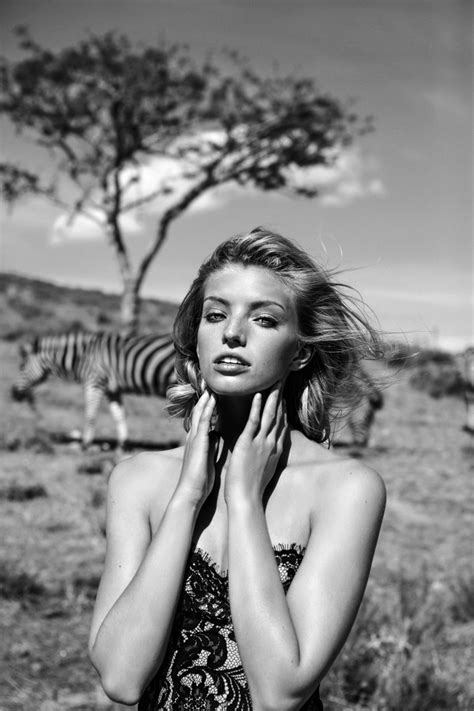 Niamh Adkins Goes Into The Wild For Elle Russia World Swimsuit