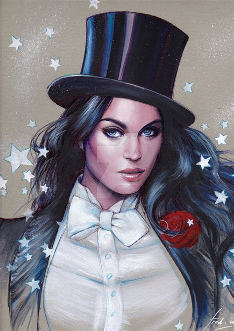 ZATANNA SKETCH by FredIanParis on DeviantArt