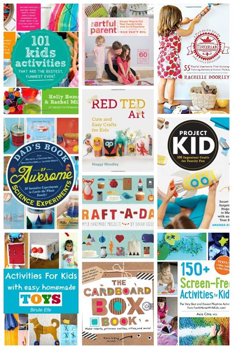 Never Bored - 10 Amazing Kids Activities Books Kids Activities Blog