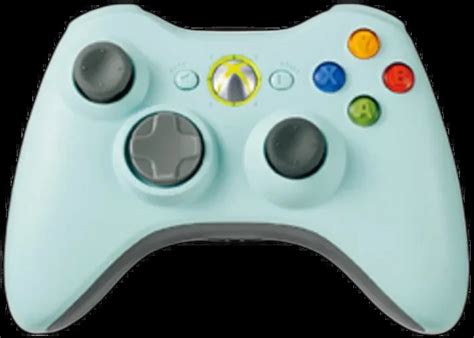 Microsoft Xbox 360 Blue Controller - Consolevariations