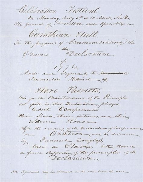 First Edition Pamphlet of Frederick Douglass’ “What to the Slave Is the ...