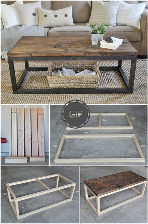 20 Plans Faciles Et Gratuits Pour Construire Une Table Basse Bricolage