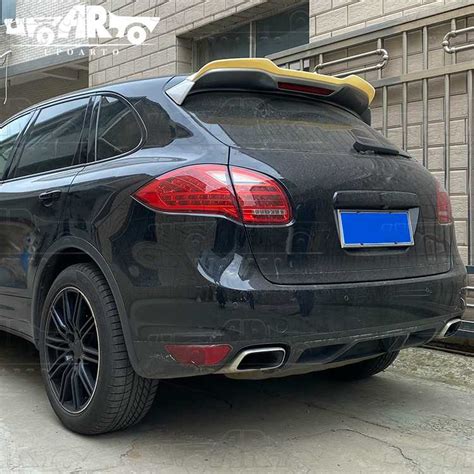 Porsche Cayenne 958 92A Car Rear Trunk Roof Spoiler 2010 2014 Changzhou