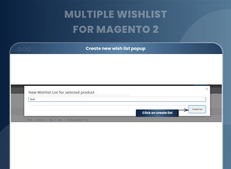 Magento 2 Multiple Wishlist | Create Numerous Wishlist