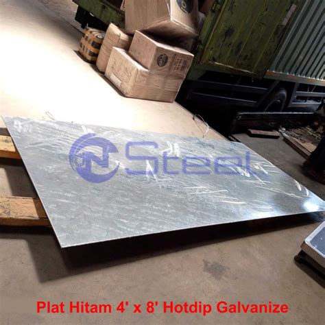 Jual Plat Hitam Galvanis 20mm X 1200 X 2400 SPHC SS400 Plat Eser 20