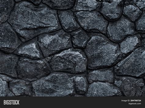 Black Stone Texture Wallpaper